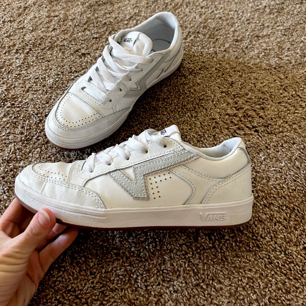 Vans Leather White Lowland ComfyCush